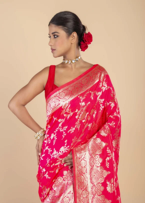 Banarasi Silk Saree - Image 2