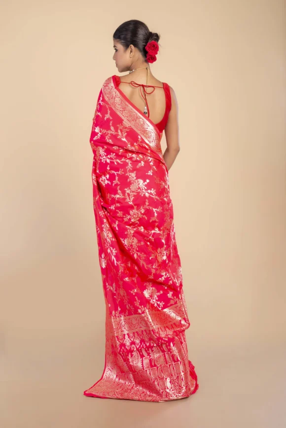 Banarasi Silk Saree - Image 3