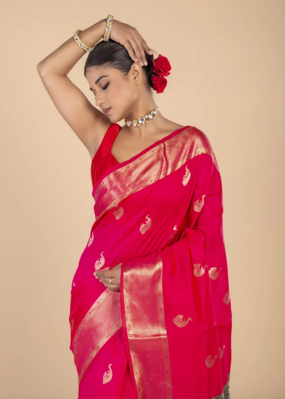 Paithani Silk Saree - Image 2