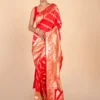 Banarasi Silk With Zari Work Saree