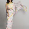 Georgette Saree With Floral Digital Print
